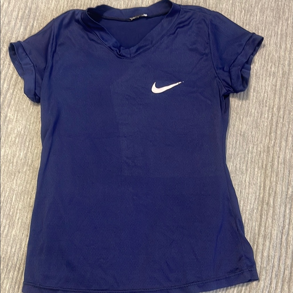 Nike Navy Blue Sports Tee